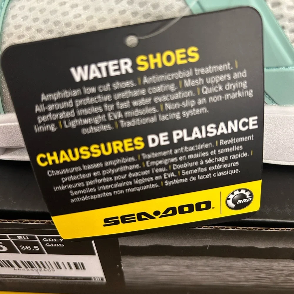 Sea-Doo Mint and White Water Shoes